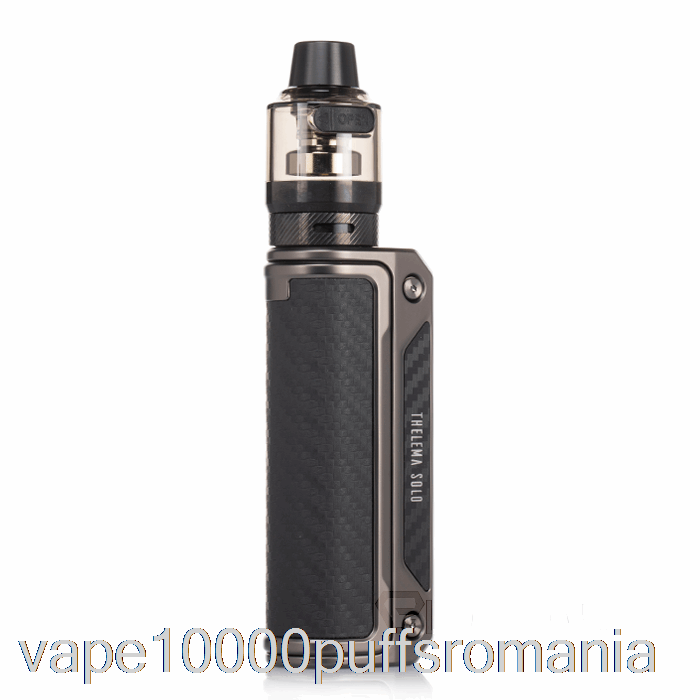 Vape Romania Lost Vape Thelema Solo 100w Kit De Pornire Metal Gunmetal / Fibra De Carbon